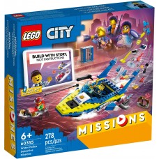 LEGO City Vandens policijos detektyvų misijos 60355